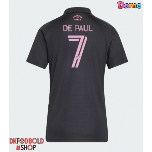 Inter Miami Rodrigo De Paul #7 Udebanetrøje Dame 2026-27 Kort ærmer